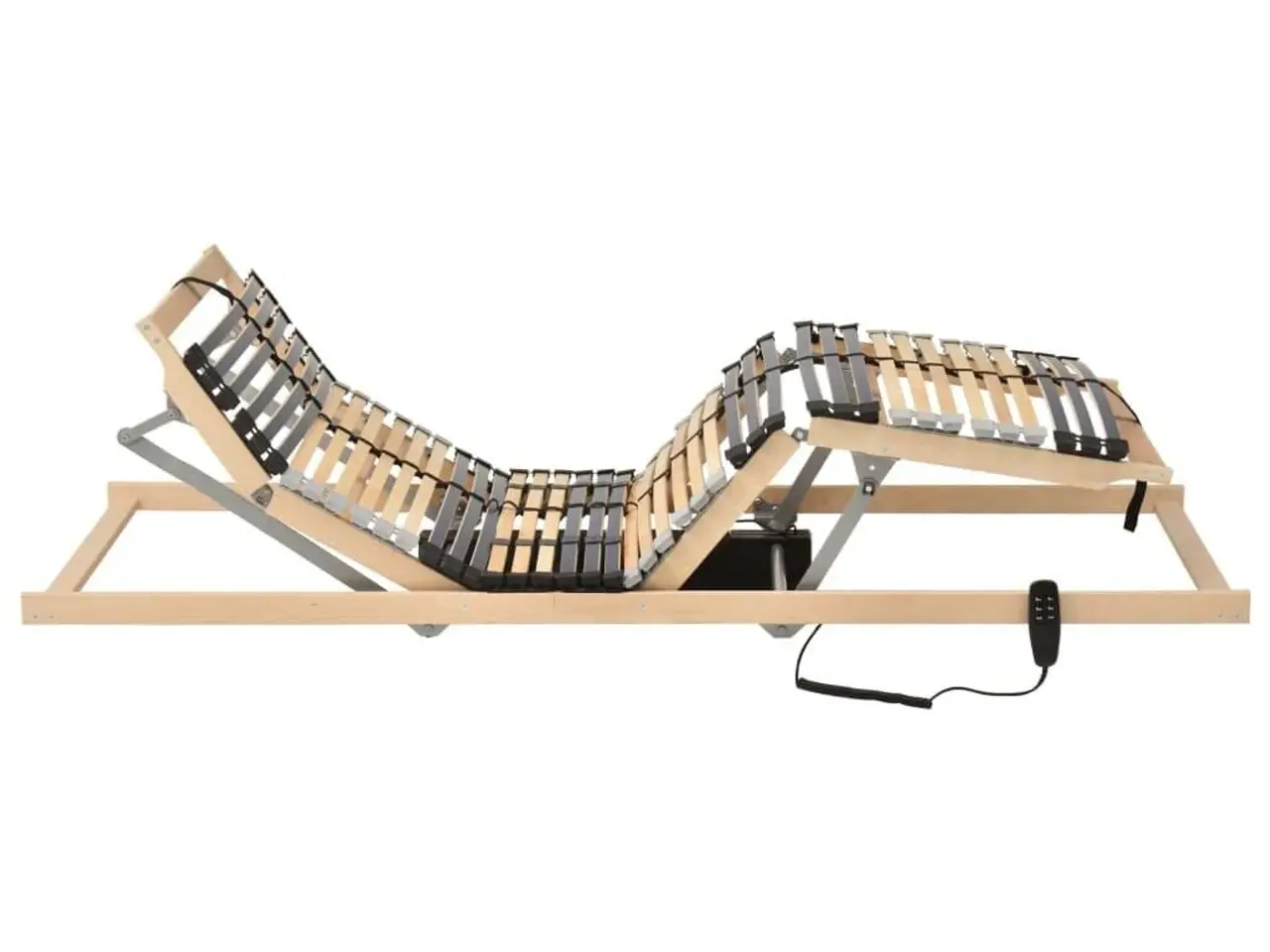 Billede 3 - Lamelbund med elevation - 42 lameller, 7 zoner, 90×200 cm