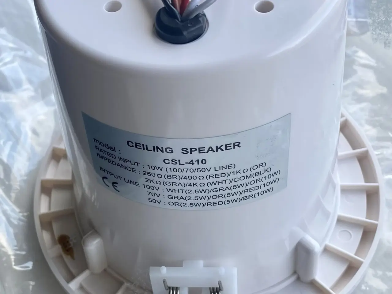 Billede 6 - 6,5" Indbygget Loftshøjttaler – Hvid – 250 kr./stk