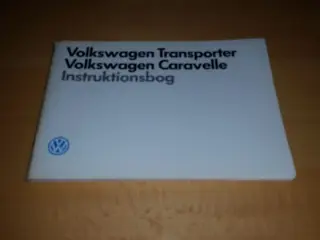 Instruktionbog VW Transporter-Caravelle.