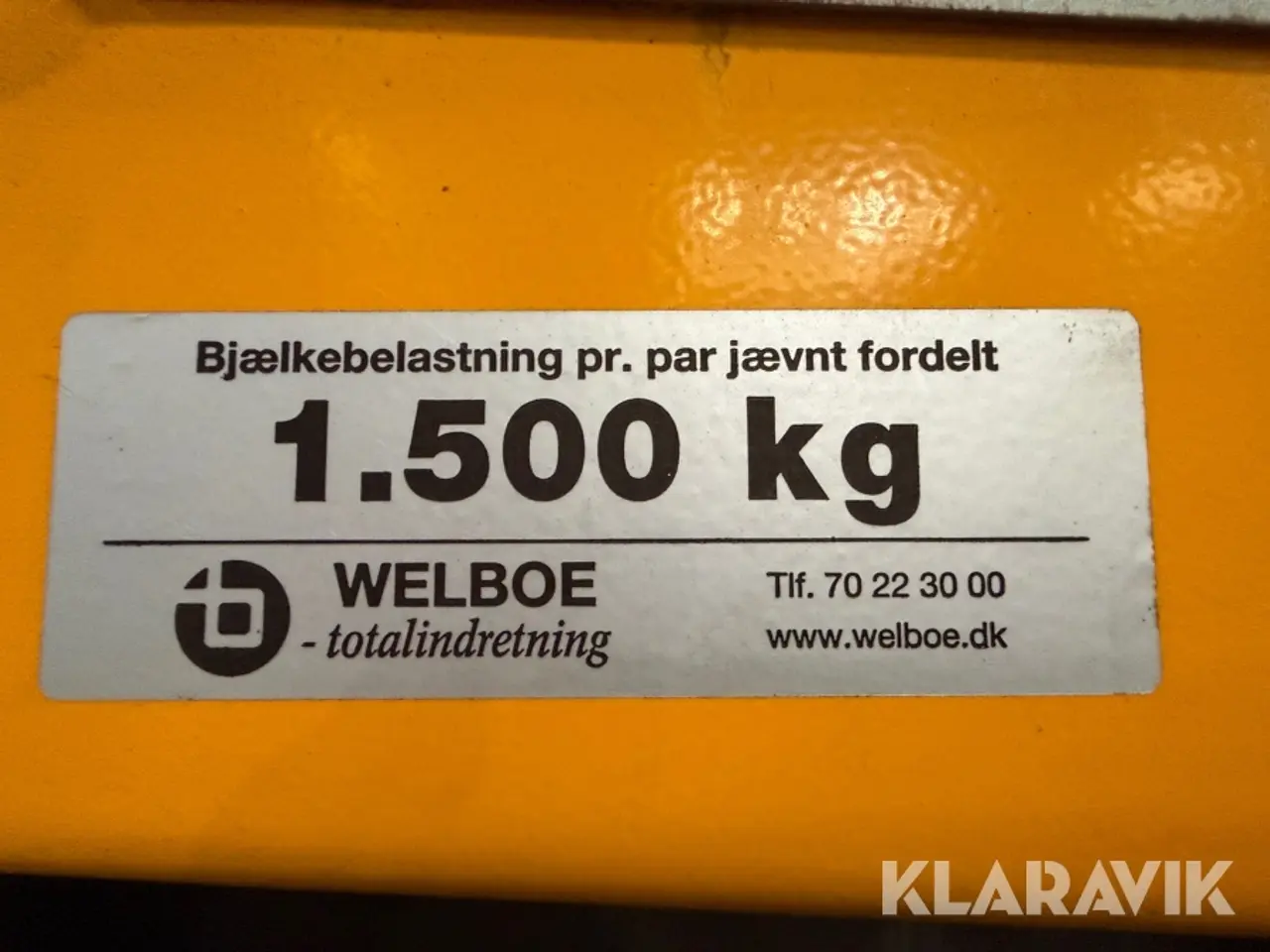 Billede 7 - Pallereoler Welboe 9 stiger - 30 hyldevanger