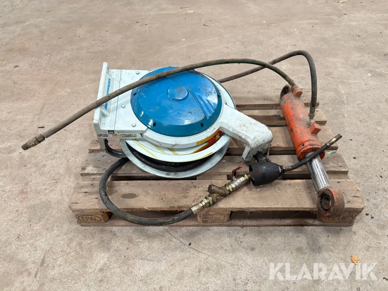 Billede 2 - Slangeopruller til hydraulik olie Nederman - 1 styk