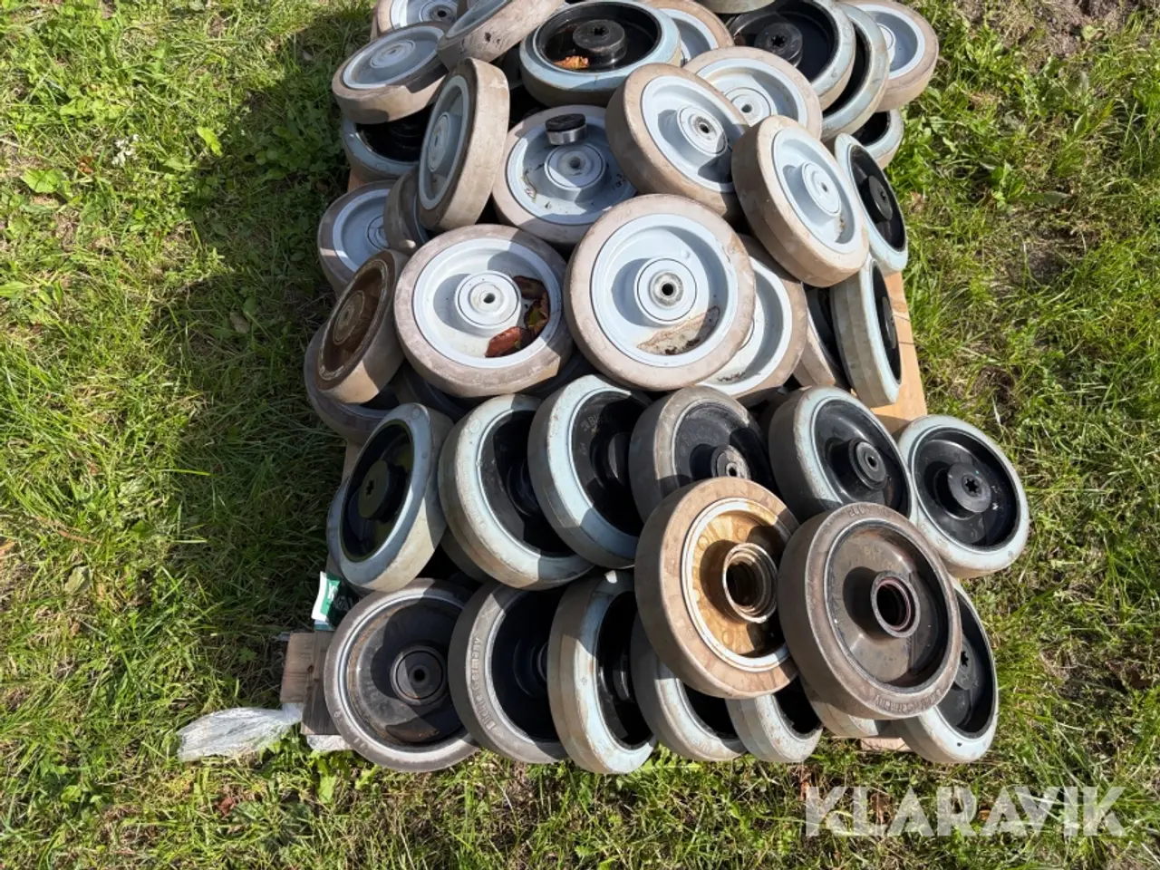 Billede 6 - Containerhjul med lejer - cirka 50 styks