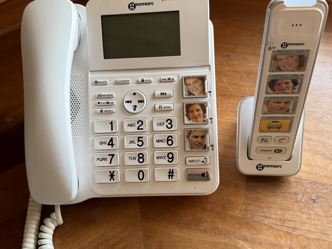 Billede 1 - Fastnettelefon med ekstra trådløs telefon