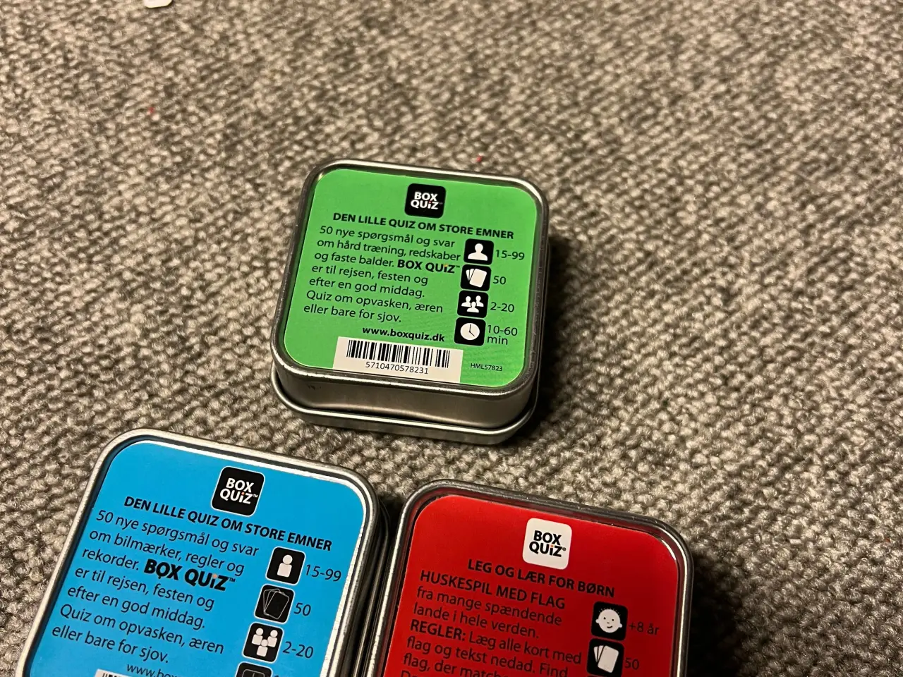 Billede 3 - Box quiz spil