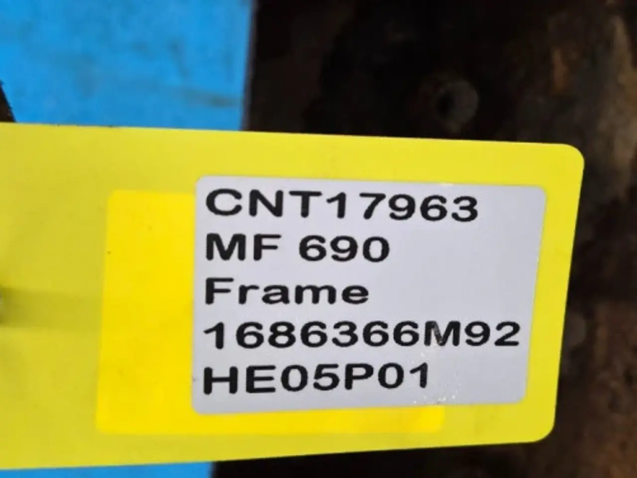 Billede 15 - Massey Ferguson 690 Frame 1686366M92