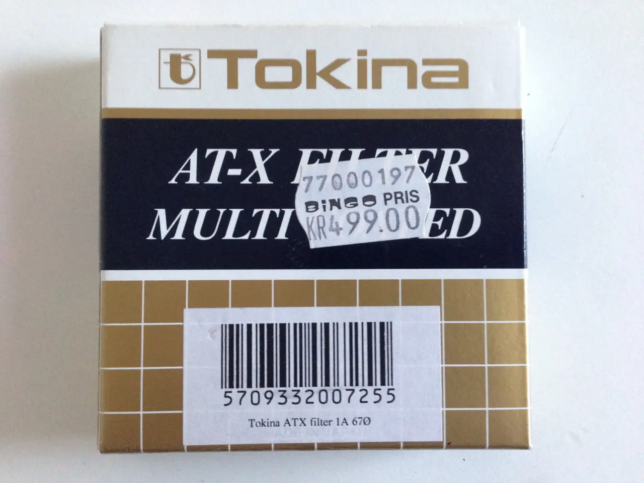 Billede 5 - tokina at- x filter 1A Skylight filter 67 mm