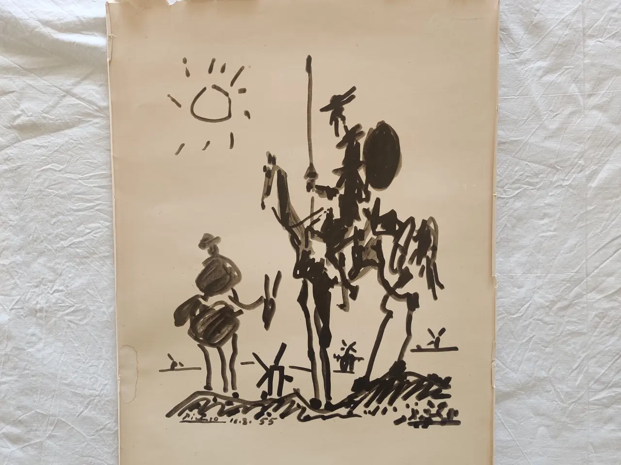 Billede 1 - Klassisk Picasso i gammelt tryk 