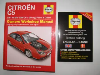 Haynes Reparationshåndbog for Citroen C5