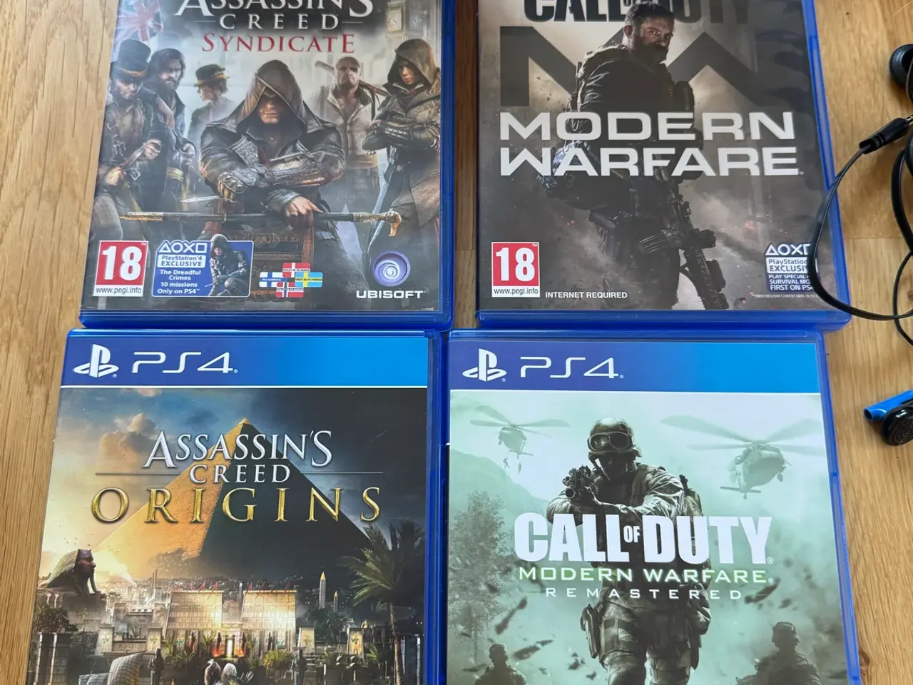 Billede 4 - PS4 Gamingpakke – headset, ladestation og 4 spil