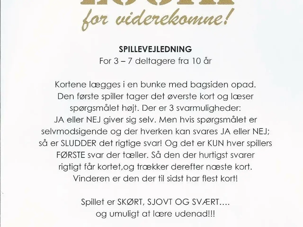 Billede 2 - Logik for viderekommende, Danspil, quizspil
