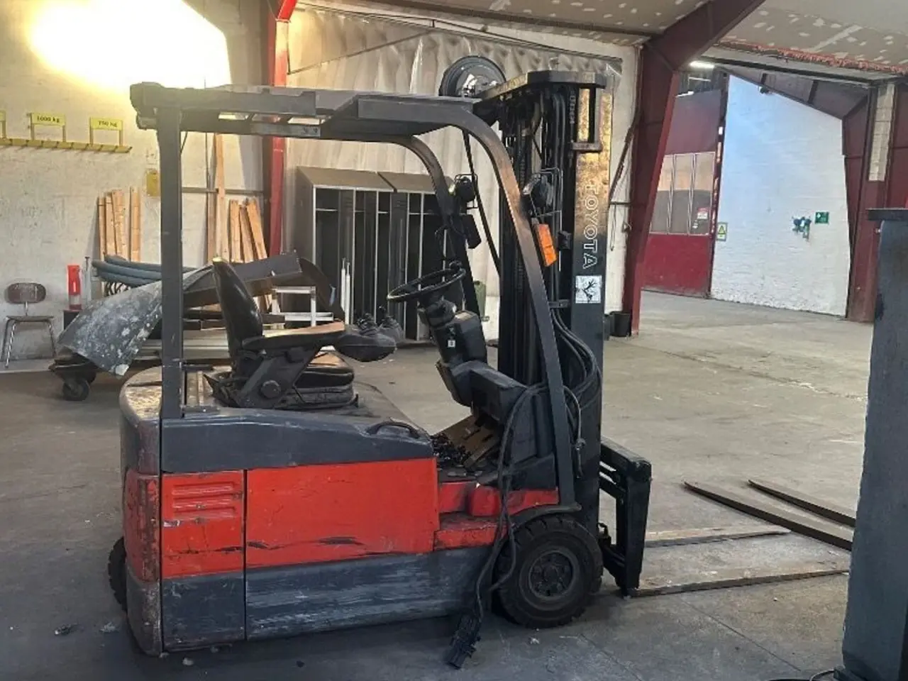Billede 2 - Toyota 7FBEF16 1,5 tons trehjul