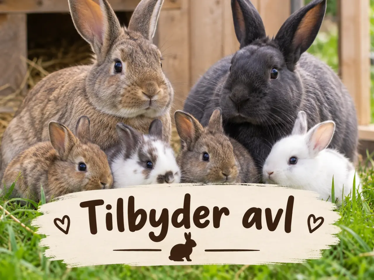 Billede 1 - 4 han kaniner tilbyder avl