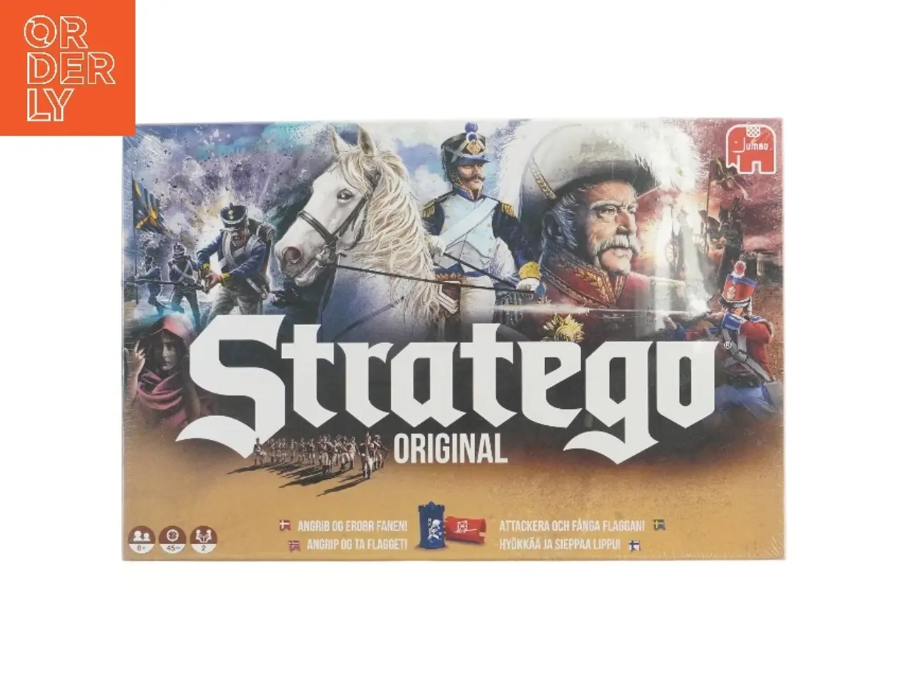 Billede 1 - Stratego brætspil fra Jumbo (str. 40x27 cm)