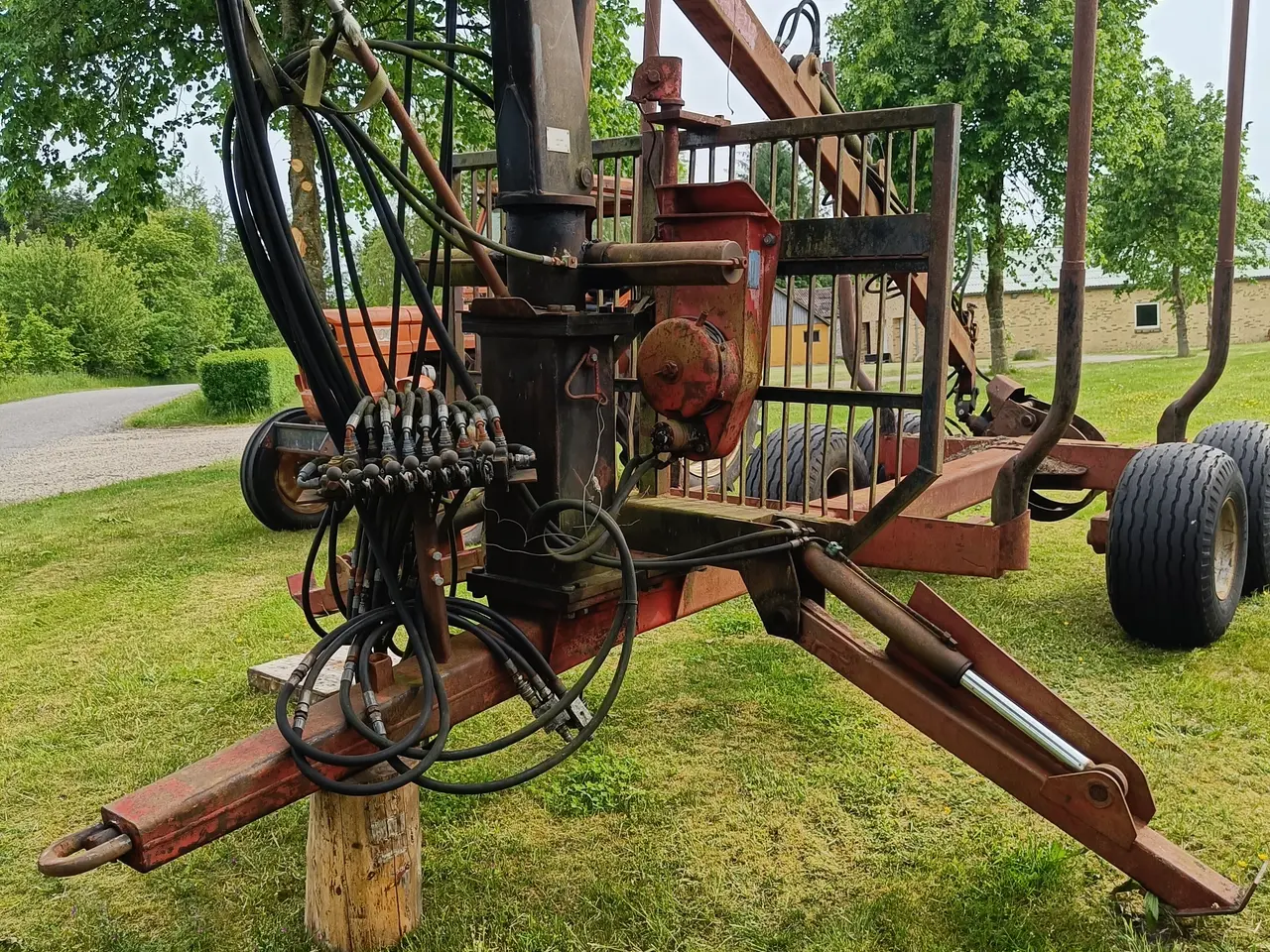 Billede 1 - Kesla DY MKA 3410 Skovvogn med kran