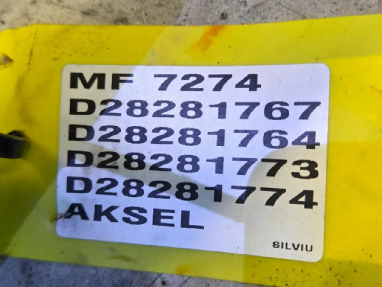 Billede 15 - Massey Ferguson 7274 Aksel 28281767