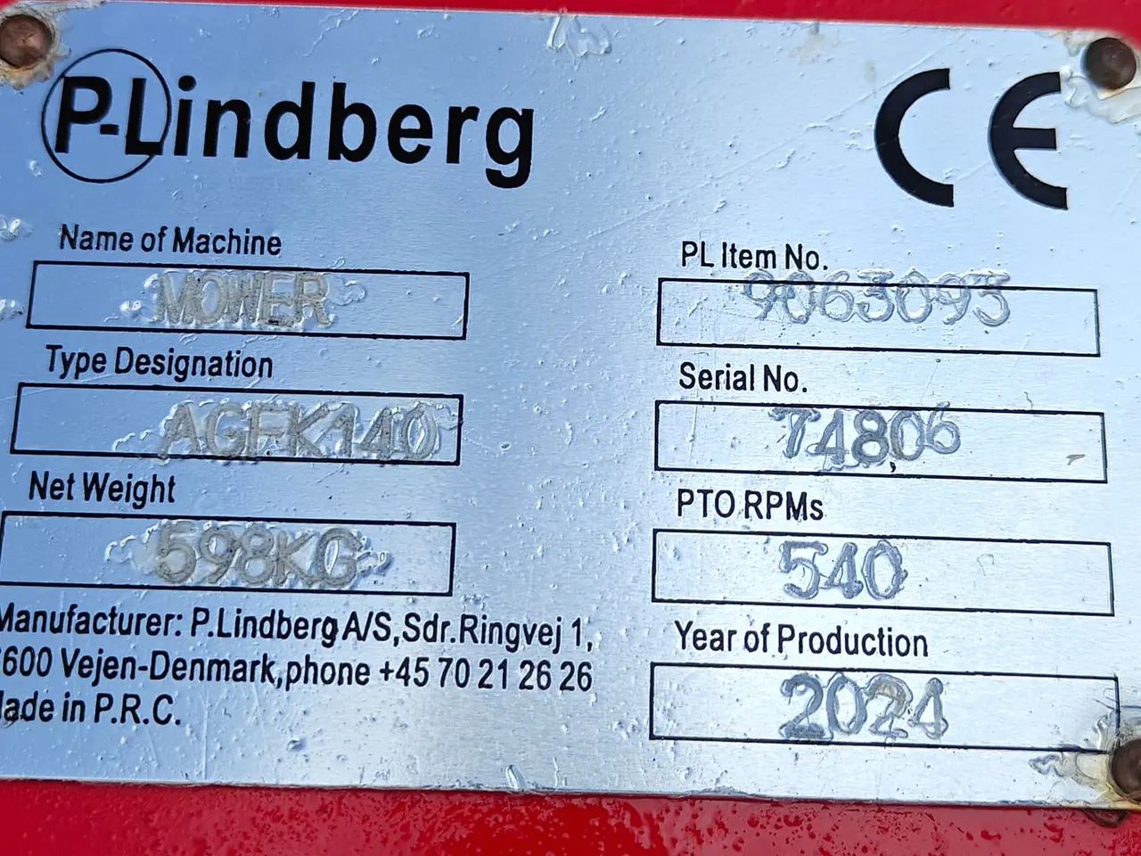 Billede 9 - P-Lindberg AGFK140