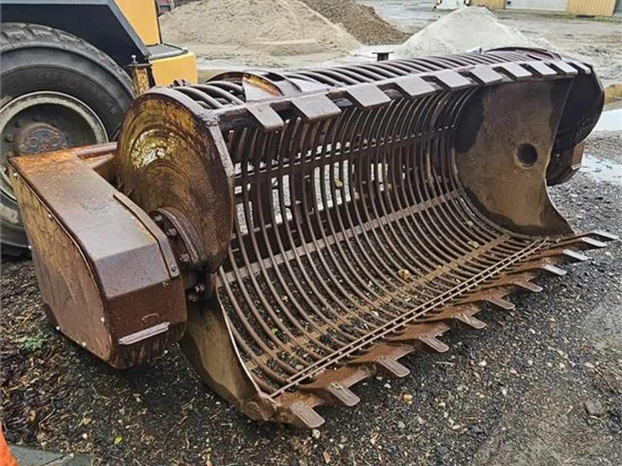Billede 1 - ABC 3 meter sorterskovl / screening bucket - hydraulic rotating