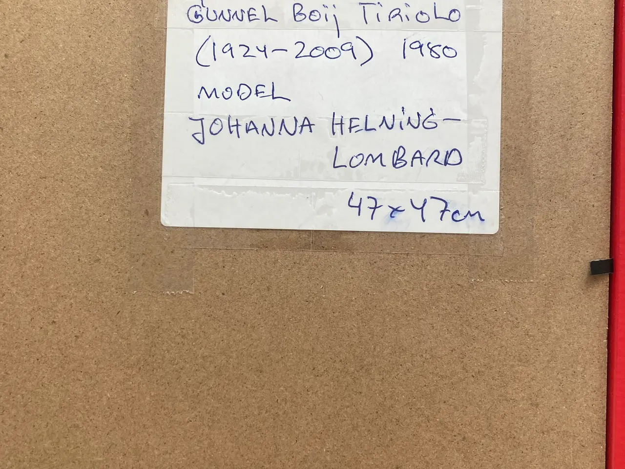 Billede 4 - Oliepastel Gunnel Boj Tiriolo
