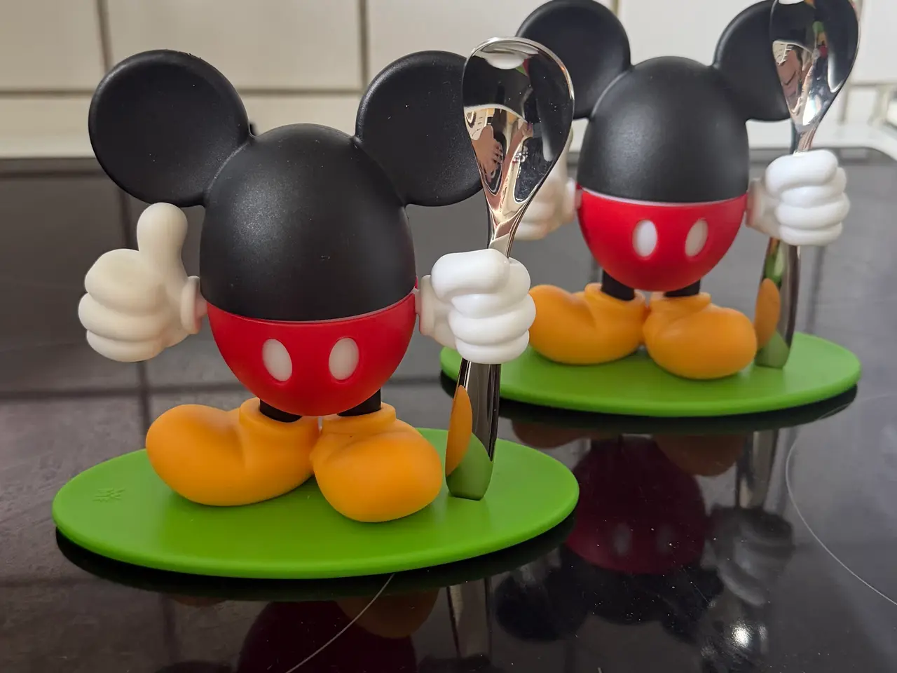 Billede 1 - WMF Æggebægere med Mickey Mouse