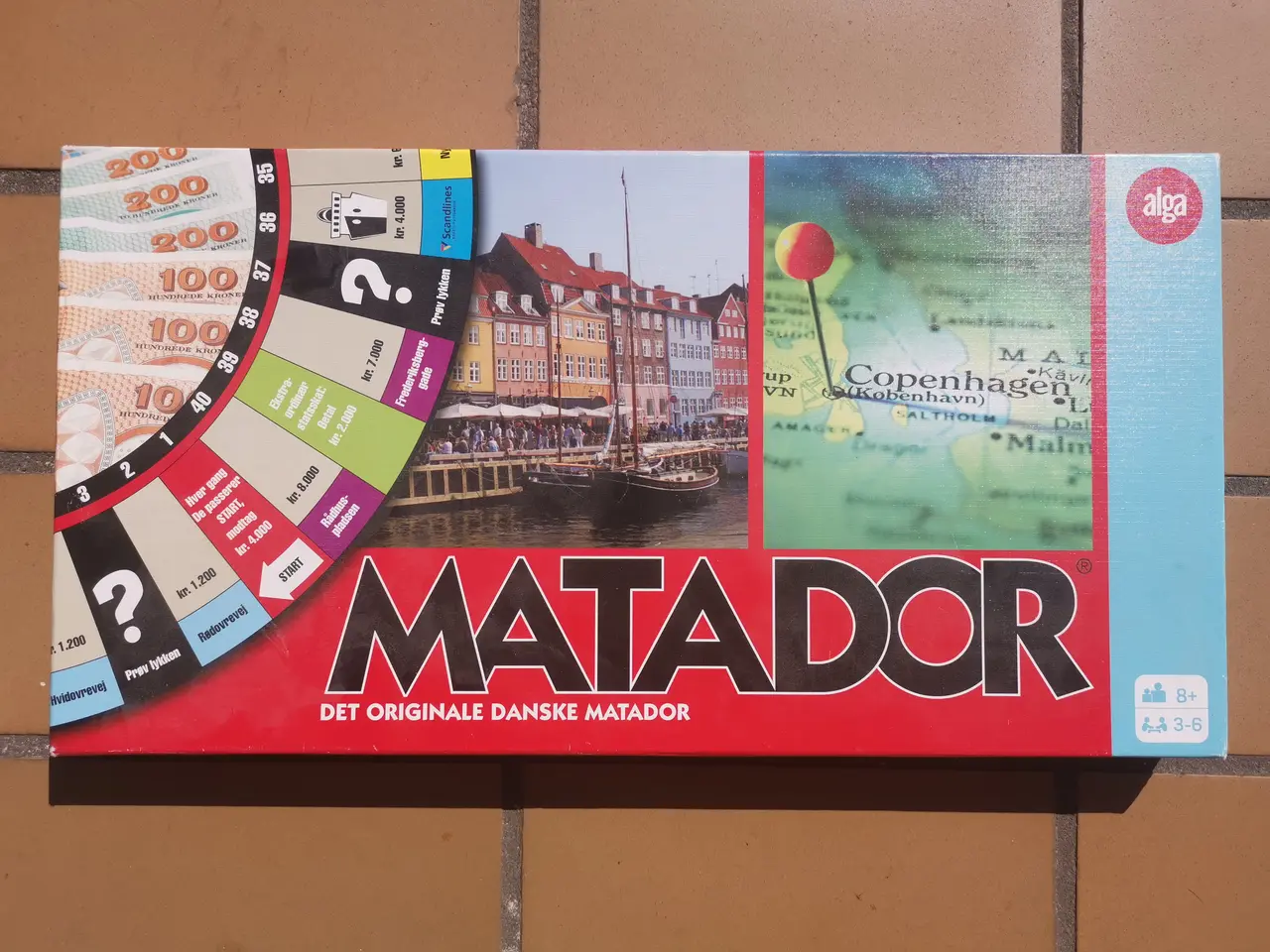 Billede 1 - Matador med København på forsiden Brætspil