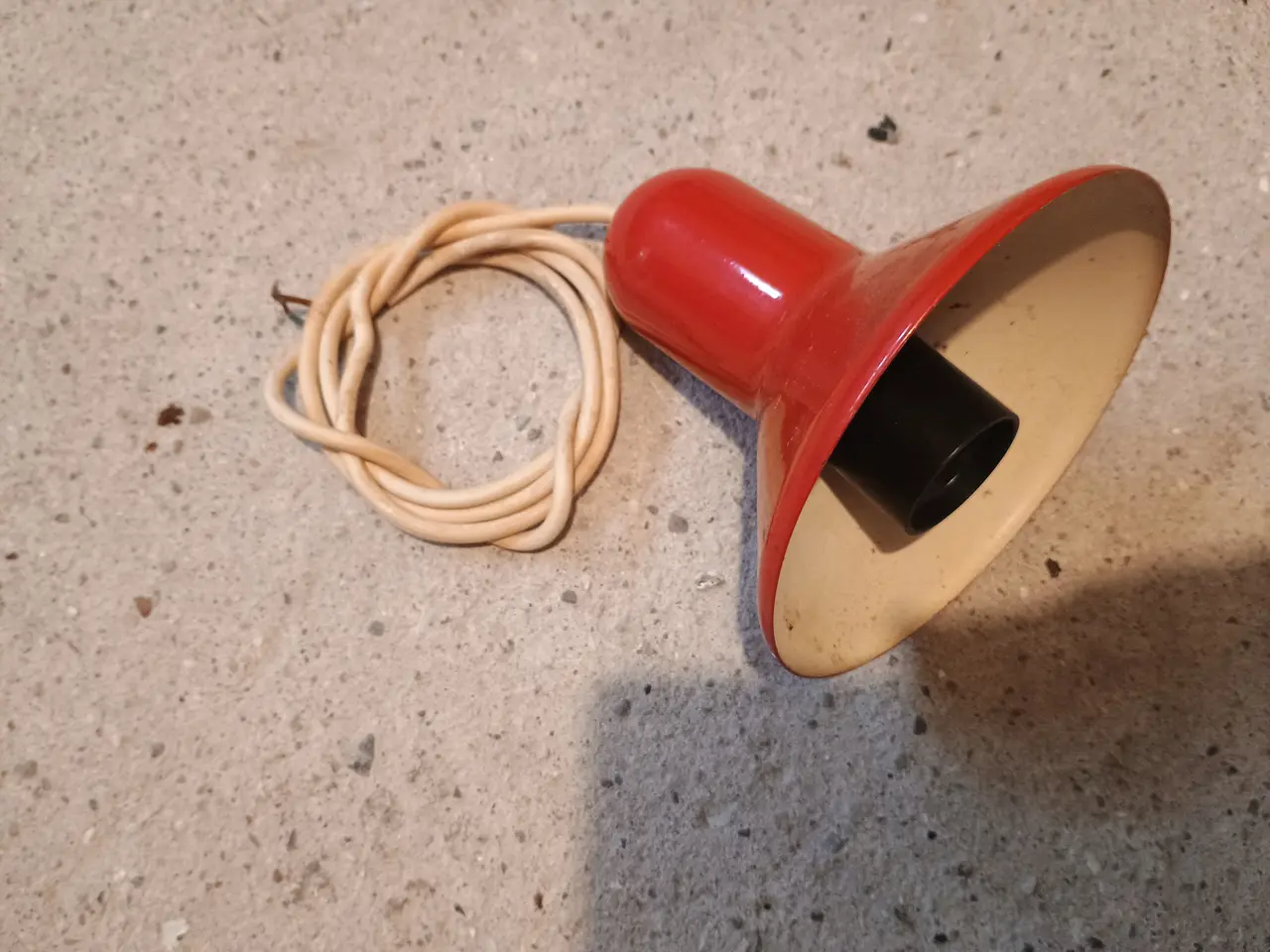Billede 2 - Lampe, rød vintage / retro