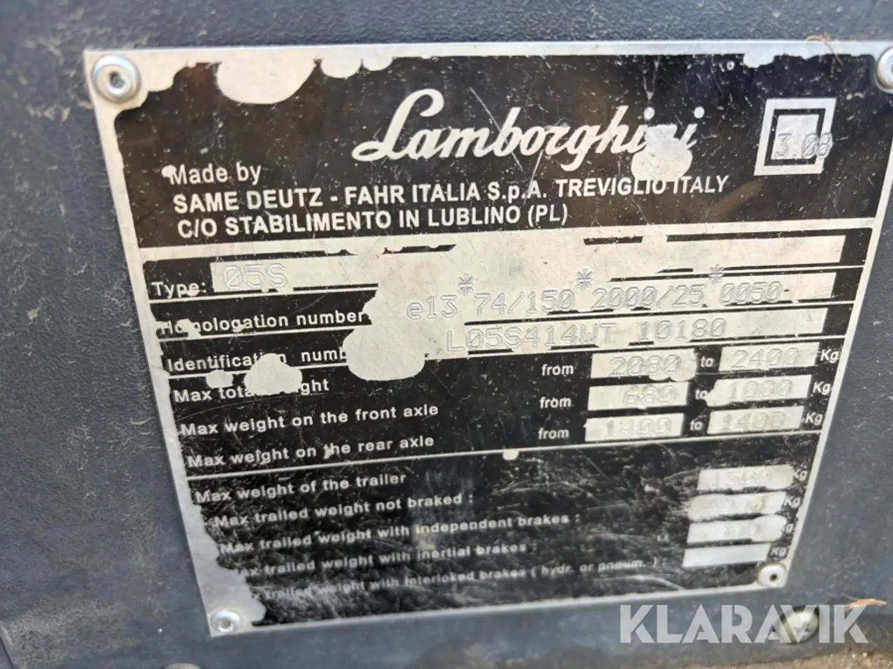 Billede 6 - Traktor Lamborghini R1.45