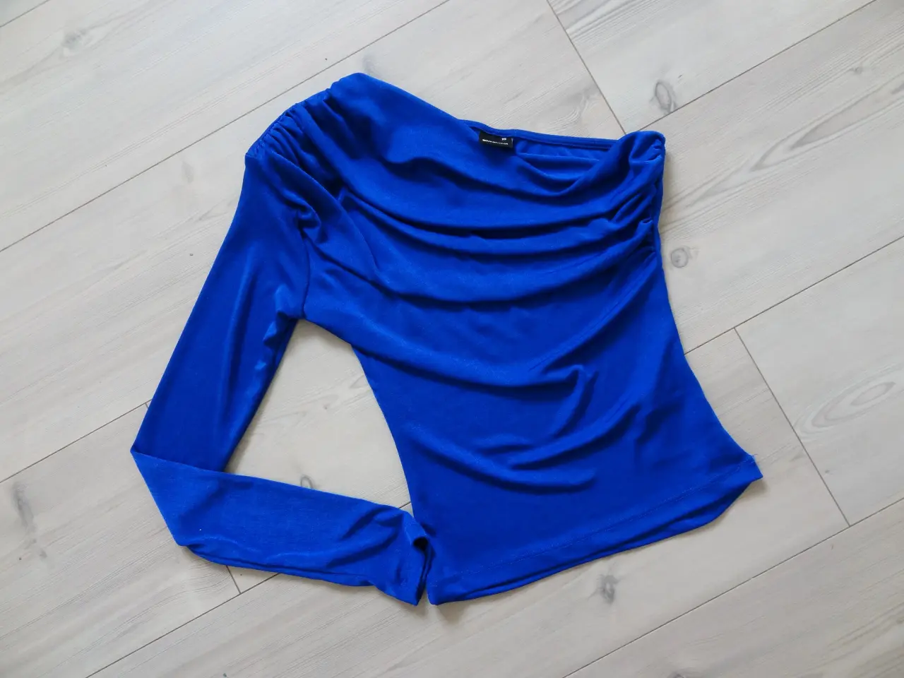 Billede 4 - Top, Gina tricot, Bluse, Overdel, str. 34, Blå,