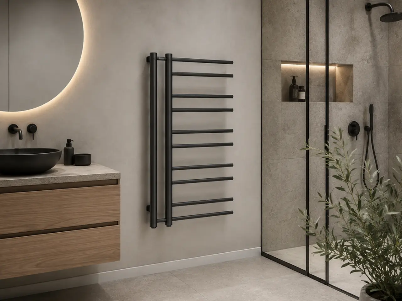 Billede 2 - Mileto antracit designradiator