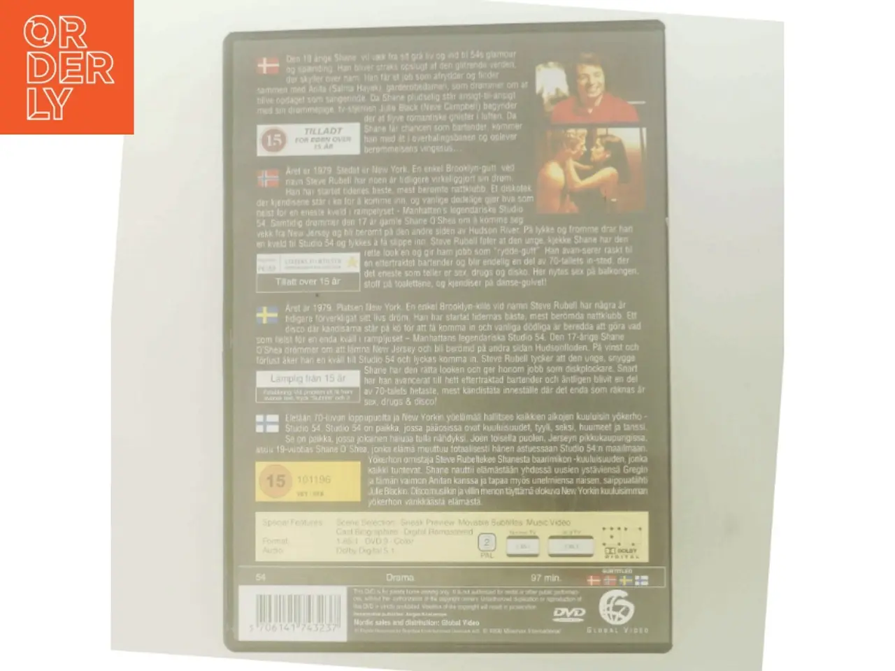 Billede 3 - 54 (-) med Salma Hayek (DVD)