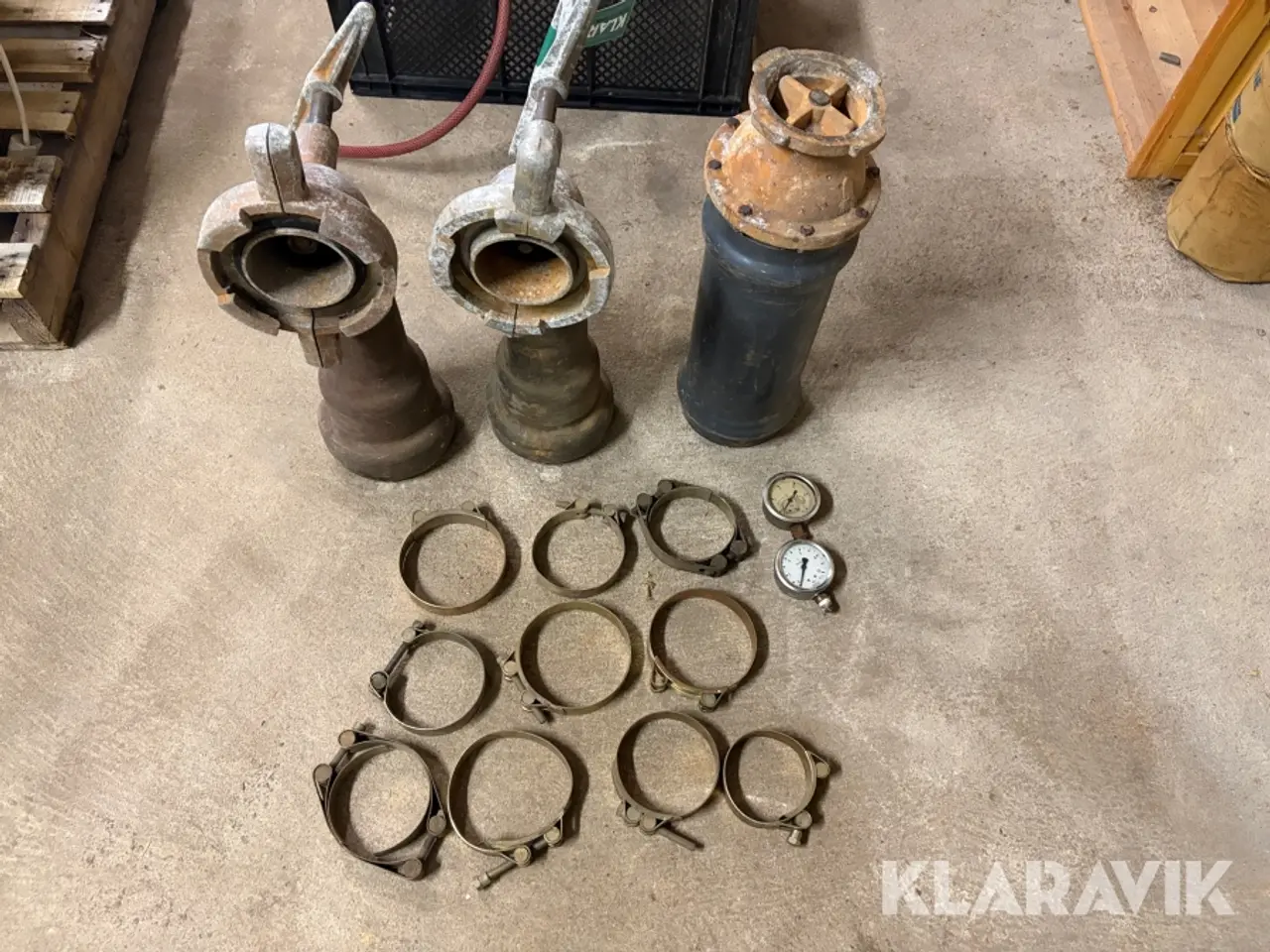 Billede 2 - Storz-koblinger og slangebånd - blandet lot