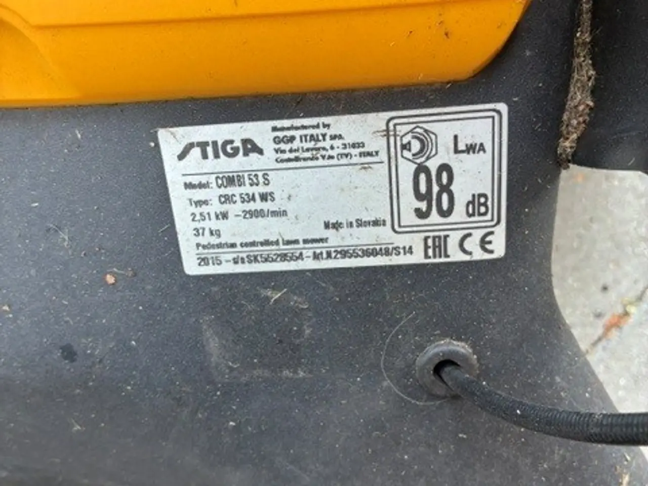 Billede 4 - Stiga Combi 53S plæneklipper