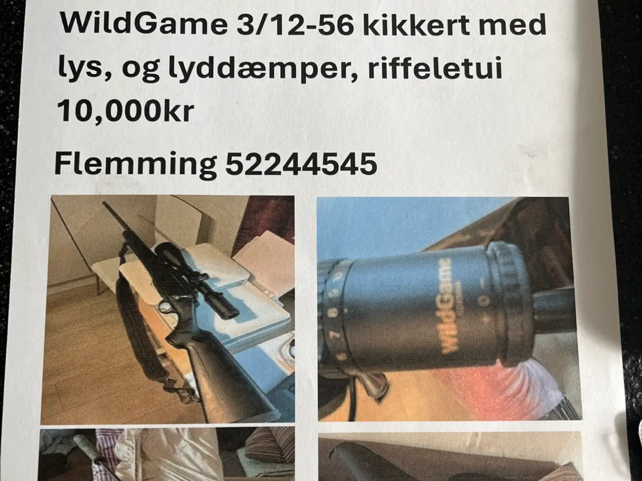 Billede 1 - Jagtriffel links