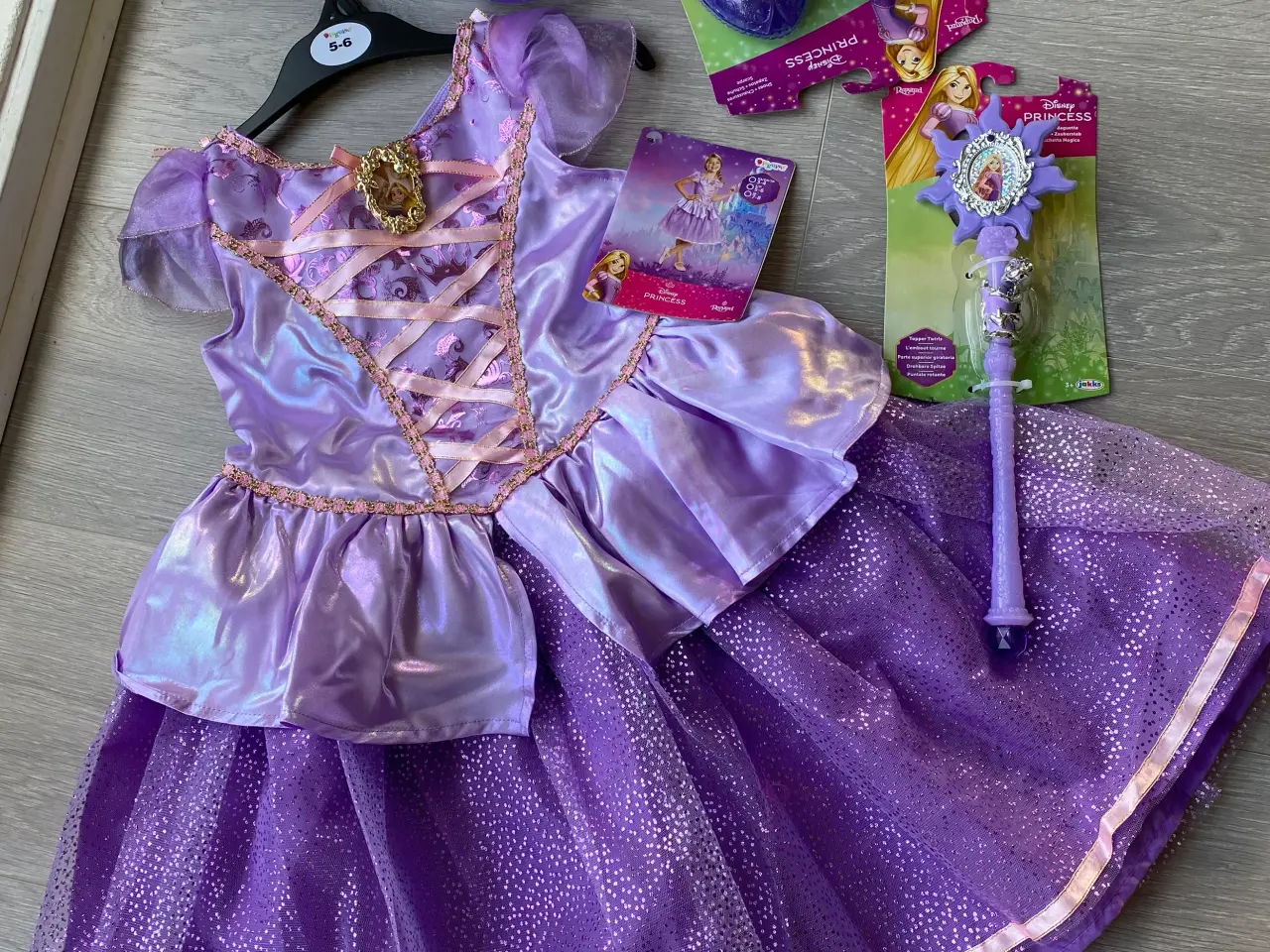 Billede 1 - Prinsesse kjole m tilbehør