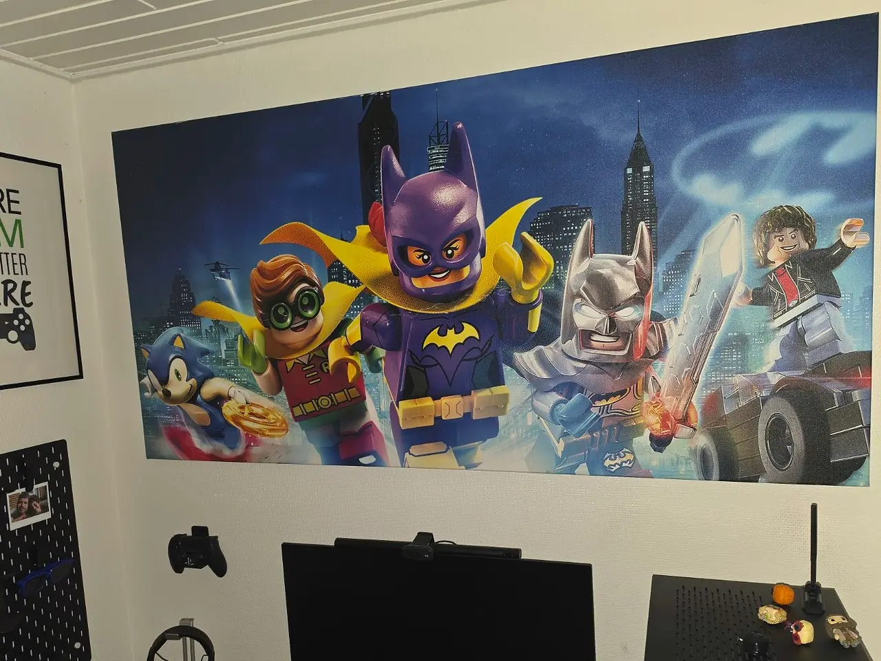 Billede 3 - Stort LEGO Dimensions-lærred 80×160 cm