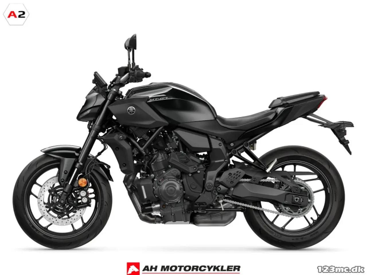 Billede 3 - Yamaha MT-07 Y-AMT Tech Black 35kW