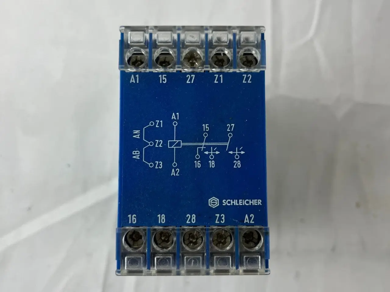 Billede 2 - Schleicher SSY12 D Time relæ 230V AC/DC 0.5s Fixed