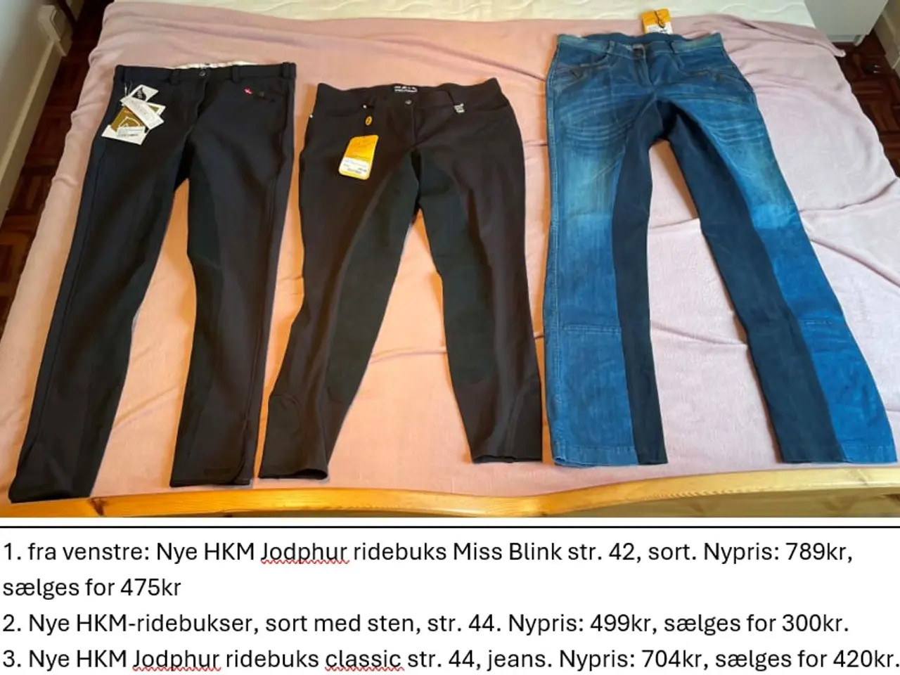 Billede 5 - HKM Ridebukser til børn og voksne