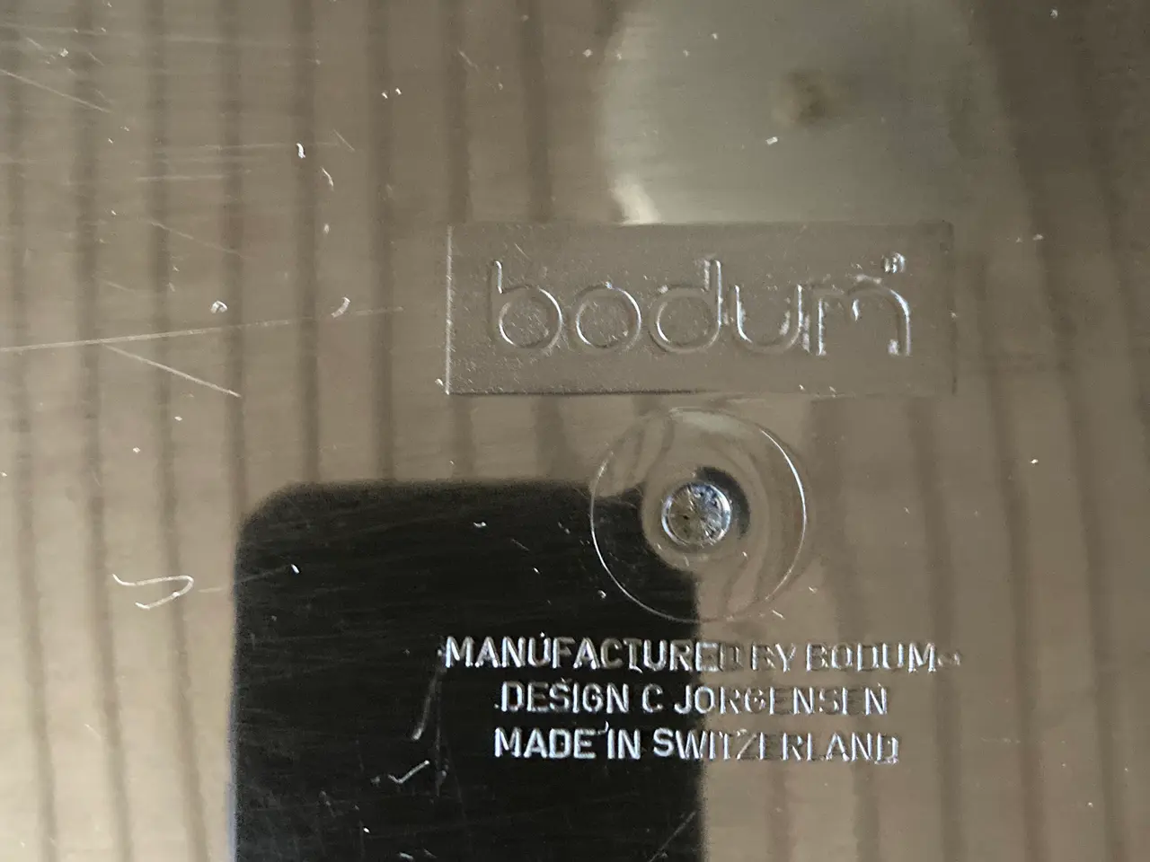 Billede 2 - Bodum serveringsbakke, sort.