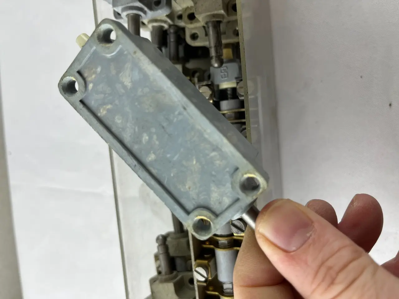 Billede 11 - Pneumatic ventil Manifold parti – Spring‑Plunger