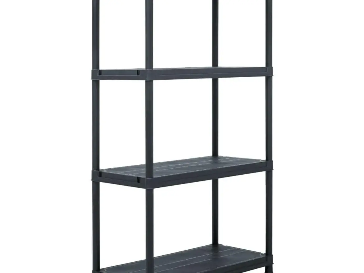 Billede 1 - Opbevaringsreol sort 60 x 30 x 138 cm - 100 kg