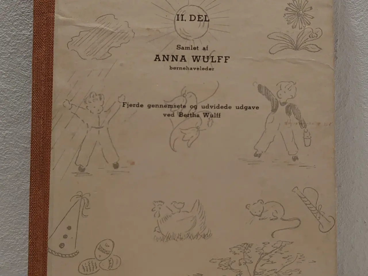 Billede 1 - Anna Wulf:Sange og sanglege for småbørn. 1955.