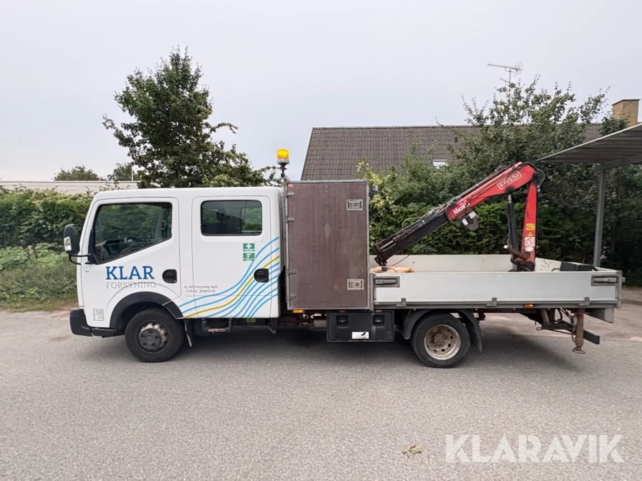 Billede 6 - Ladbil med kran Nissan Cabstar NT400 Fassi Micro 20 kran