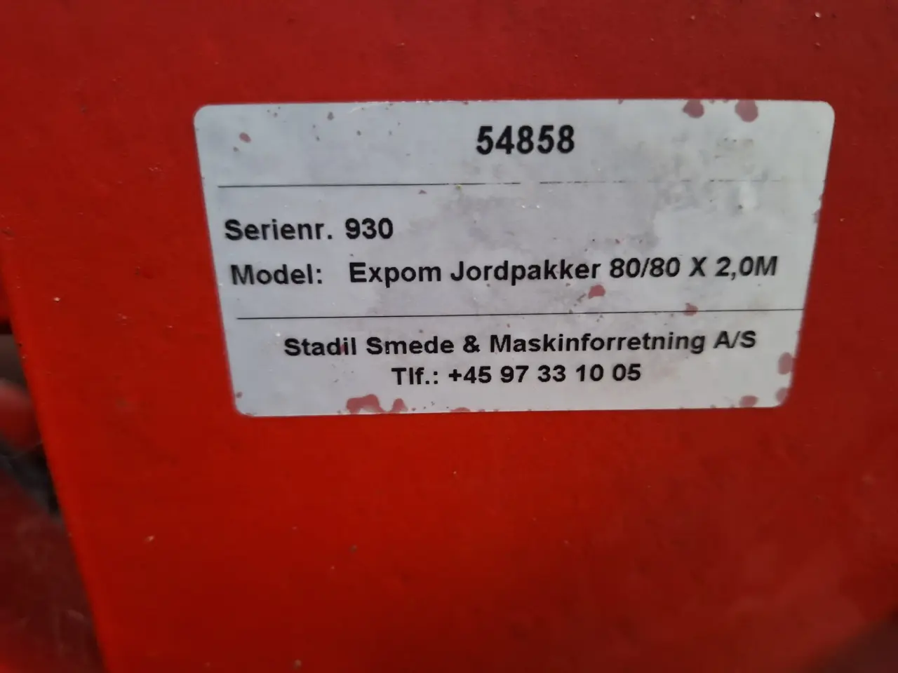 Billede 6 - Jordpakker, tung 80 cm. x 2 m.
