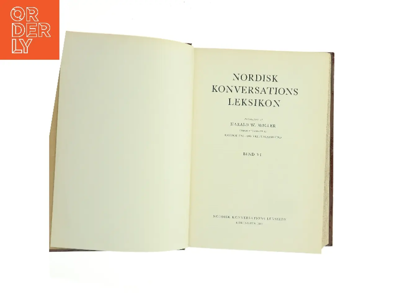 Billede 1 - Nordisk Konversations Leksikon af Harald W. Møller (red.) (Bog)