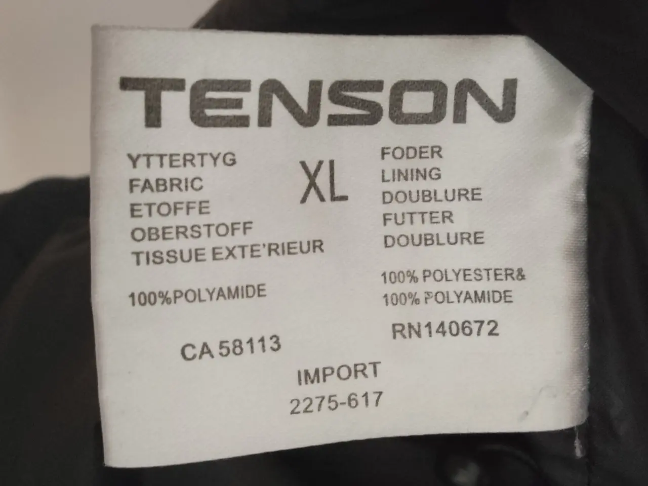Billede 4 - Tenson jakke 