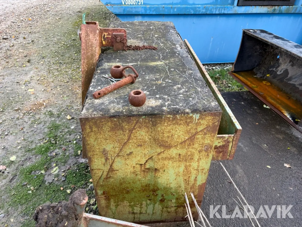 Billede 5 - Vægtklods beton 1 styk