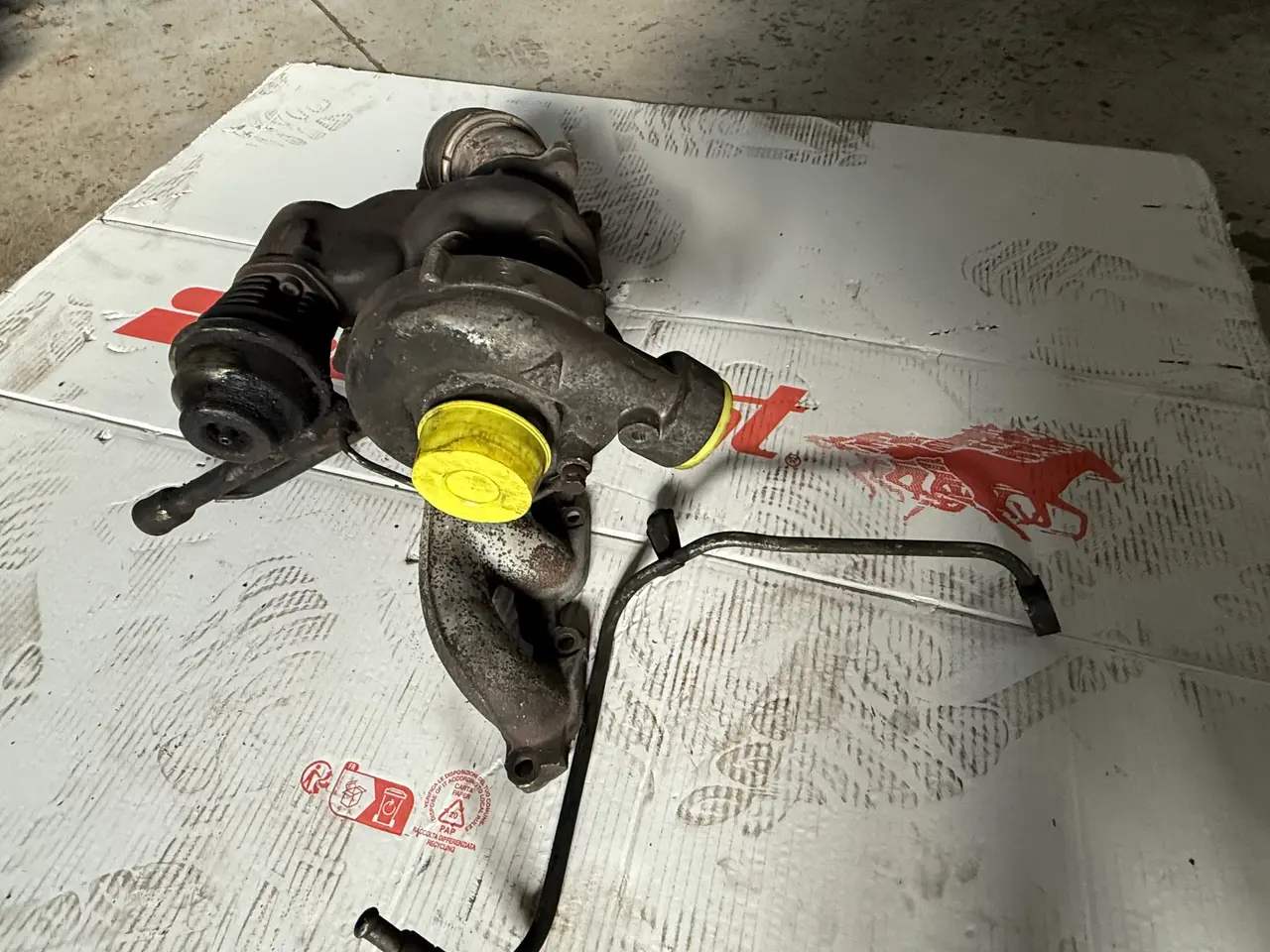 Billede 1 - W124 Turbo og manifold