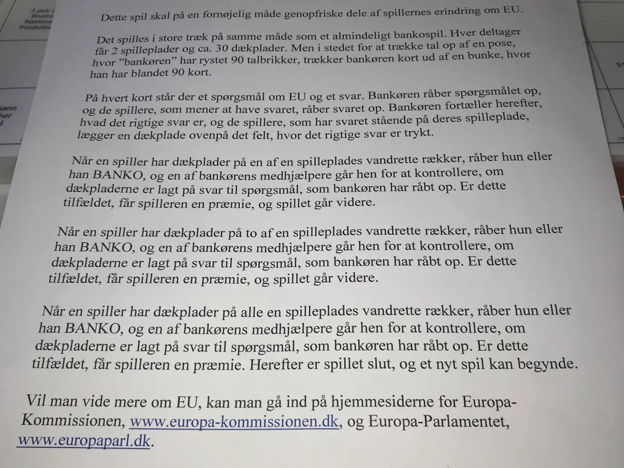 Billede 2 - Europa spillet