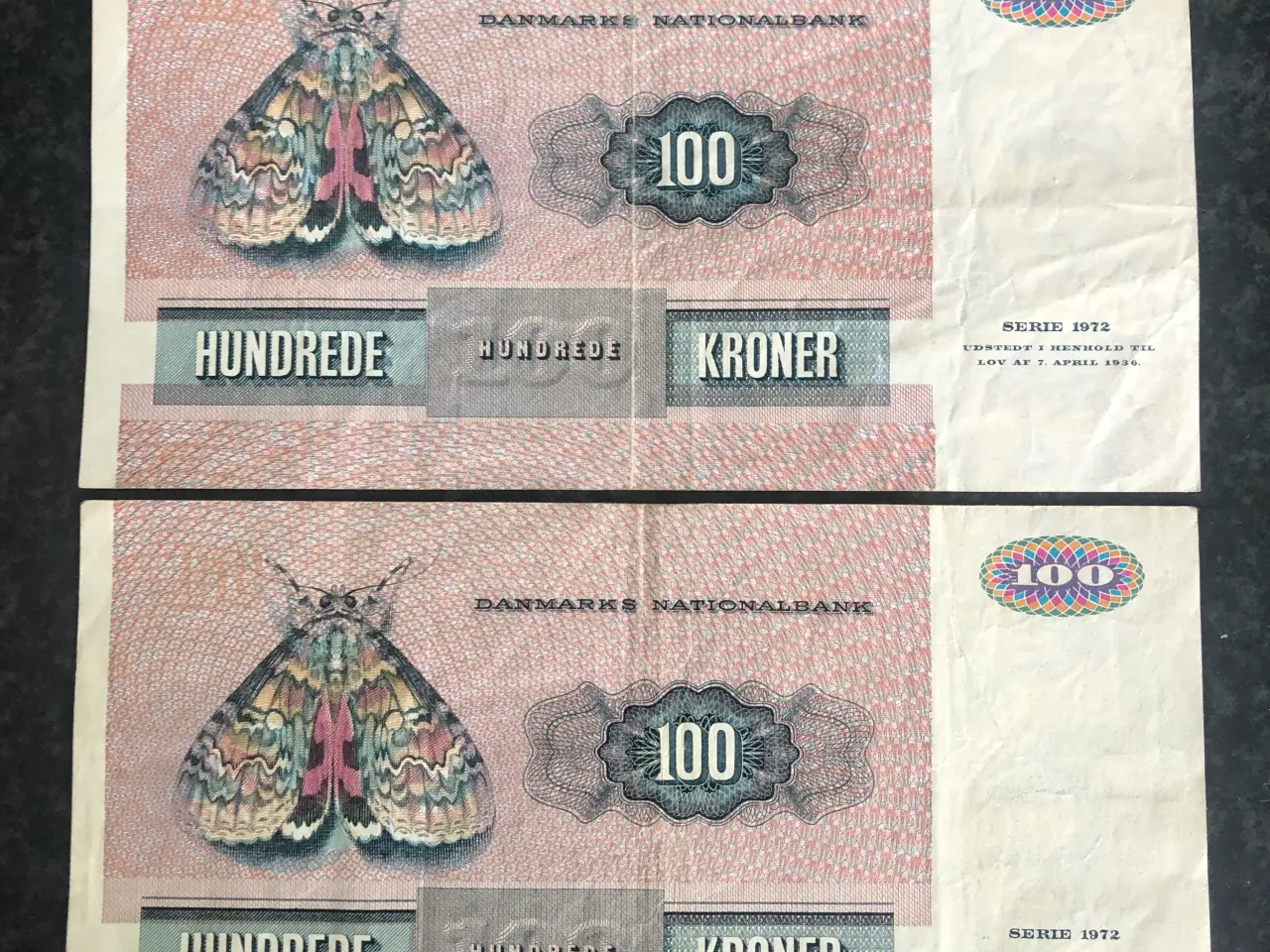 Billede 1 - 2 x 100,-kr