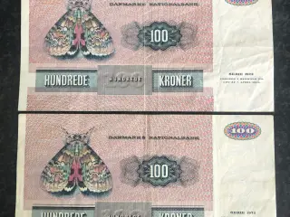 2 x 100,-kr